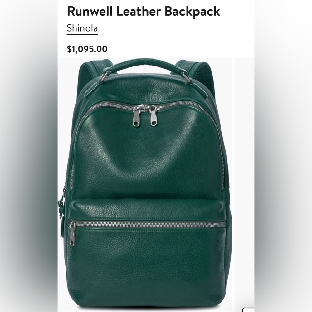 NWOT Runwell Leather Backpack